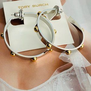 Tory Burch Simple Silver earrings